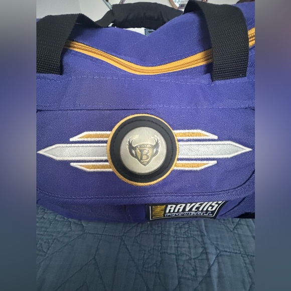 Purple Nylon Duffel Bag - Picture 5 of 10